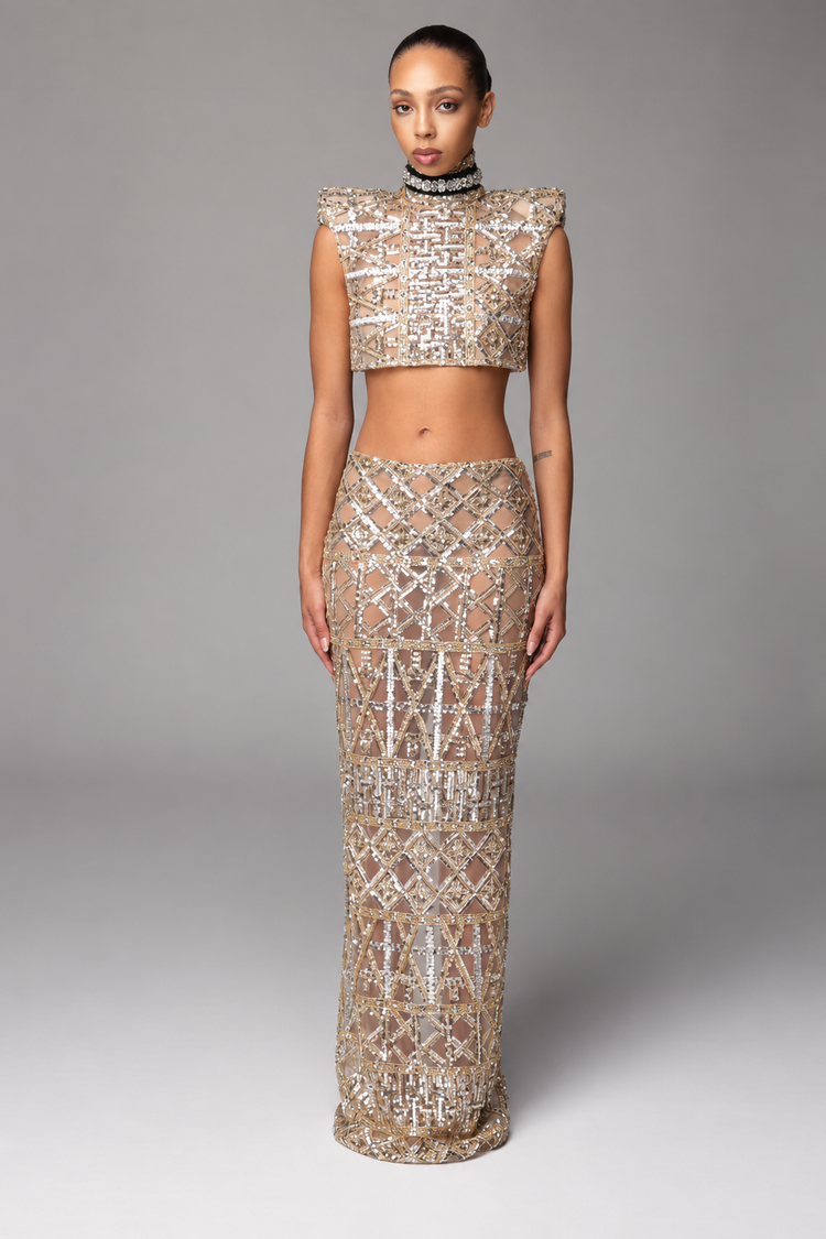 The Golden Dynasty Three-Piece Set: Style No. 009SS27